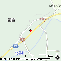 鳥取県倉吉市福富271周辺の地図