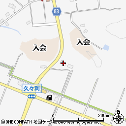 岐阜県可児市久々利819周辺の地図