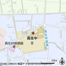千葉県長生郡長生村岩沼1651-1周辺の地図