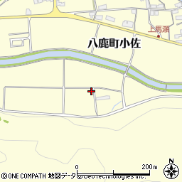 兵庫県養父市八鹿町小佐429周辺の地図