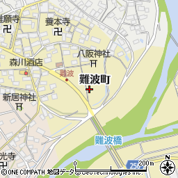滋賀県長浜市難波町177周辺の地図
