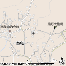 千葉県市原市奉免1304周辺の地図