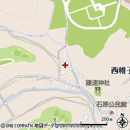 岐阜県可児市西帷子周辺の地図