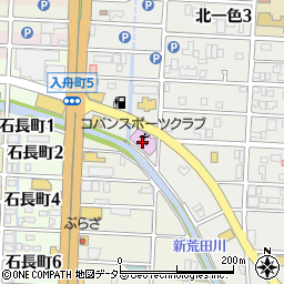 コパンスポーツクラブ岐阜周辺の地図