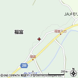 鳥取県倉吉市福富329周辺の地図