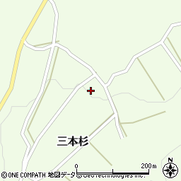 鳥取県東伯郡琴浦町三本杉738周辺の地図