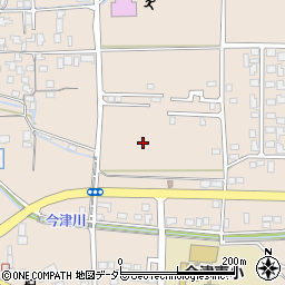 滋賀県高島市今津町弘川周辺の地図