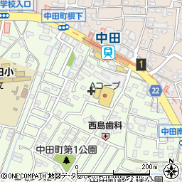 アットパークエーコープ中田第２駐車場 横浜市 駐車場 コインパーキング の住所 地図 マピオン電話帳