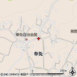 千葉県市原市奉免314周辺の地図