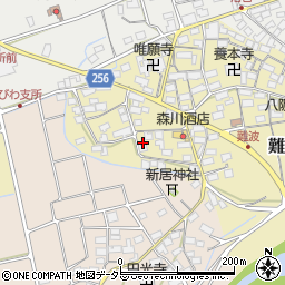 滋賀県長浜市難波町310周辺の地図