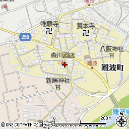 滋賀県長浜市難波町321周辺の地図