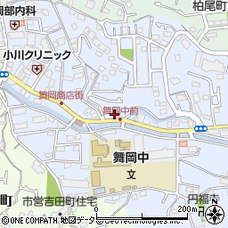 舞岡表具店周辺の地図