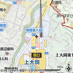 横浜クリニック周辺の地図