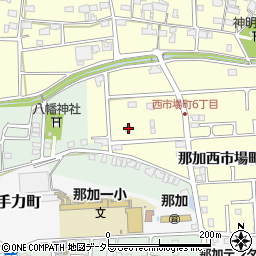 岐阜県各務原市那加西市場町6丁目32周辺の地図