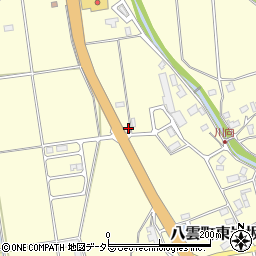 島根県松江市八雲町東岩坂51周辺の地図