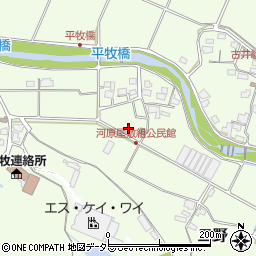 岐阜県可児市二野周辺の地図