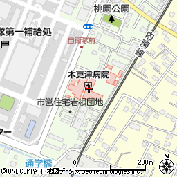 木更津病院（同仁会）周辺の地図