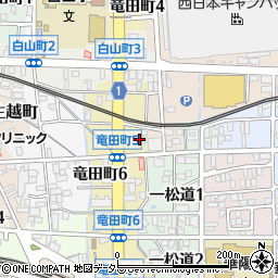 岐阜県岐阜市竜田町5丁目26周辺の地図