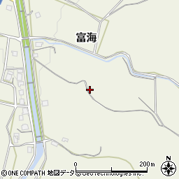 鳥取県倉吉市富海周辺の地図
