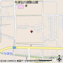 滋賀県高島市今津町弘川779-7周辺の地図