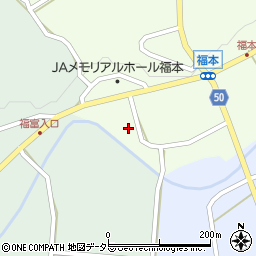 倉吉市　北谷公民館周辺の地図