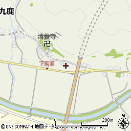 兵庫県養父市八鹿町九鹿1292-1周辺の地図