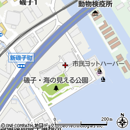 神奈川県横浜市磯子区磯子1丁目4周辺の地図