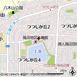 岐阜県各務原市つつじが丘周辺の地図