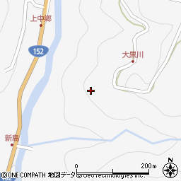 長野県飯田市上村中郷334周辺の地図