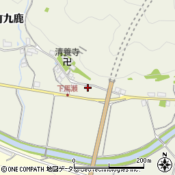 兵庫県養父市八鹿町九鹿1293周辺の地図