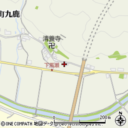 兵庫県養父市八鹿町九鹿1292-2周辺の地図