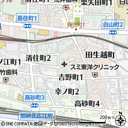 岐阜県岐阜市幸ノ町1丁目28周辺の地図