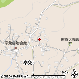 千葉県市原市奉免1291周辺の地図