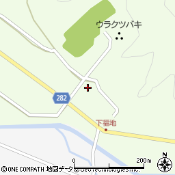 鳥取県八頭郡八頭町福地391-2周辺の地図