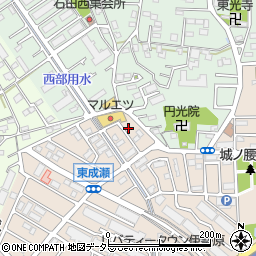 マルエツ愛甲石田店駐車場周辺の地図