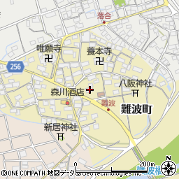 滋賀県長浜市難波町282周辺の地図