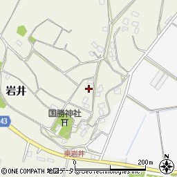 千葉県袖ケ浦市岩井518周辺の地図