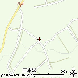 鳥取県東伯郡琴浦町三本杉780周辺の地図