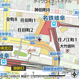 弁護士法人心岐阜法律事務所周辺の地図