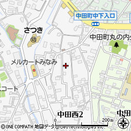 勝田ハイツ第２周辺の地図