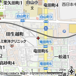 岐阜県岐阜市竜田町5丁目30周辺の地図