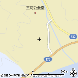 京都府福知山市大江町三河388周辺の地図