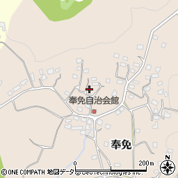 千葉県市原市奉免1223周辺の地図