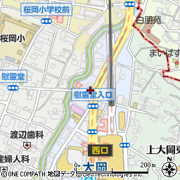 湘南ゼミナール　難関高受験コース・上大岡周辺の地図