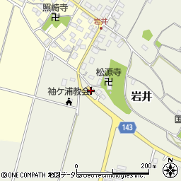 千葉県袖ケ浦市岩井308周辺の地図