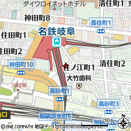 サンホテル岐阜周辺の地図