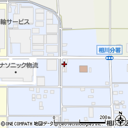 神奈川県厚木市下津古久598周辺の地図