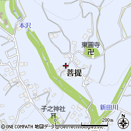 神奈川県秦野市菩提1088-2周辺の地図