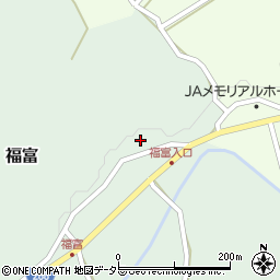 鳥取県倉吉市福富323周辺の地図