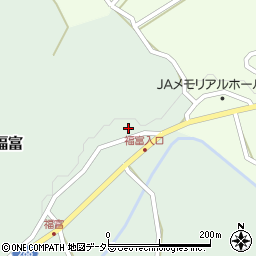 鳥取県倉吉市福富322周辺の地図
